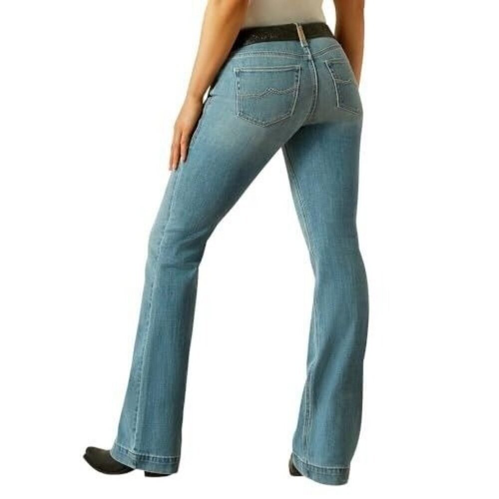 Ariat Women's Mid Rise Zoe Slim Trouser Jeans Petaluma 10061395